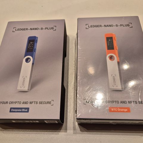 Ny Ledger Nano S plus