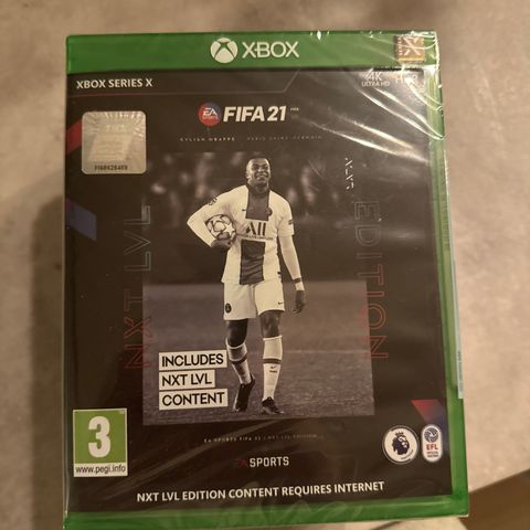 FIFA 21 - Xbox Series X - Ny og forseglet