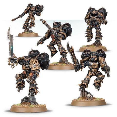 Warhammer 40k chaos space marines raptors/warp talons