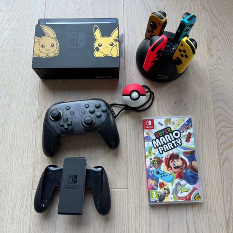 Nintendo Switch - Pokémon: Let’s Go, Pikachu! Limited Edition