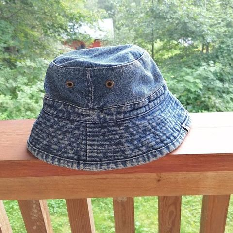 Denim Buckethat