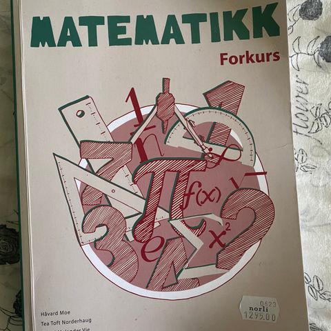 Matematikk forkurs ny versjon