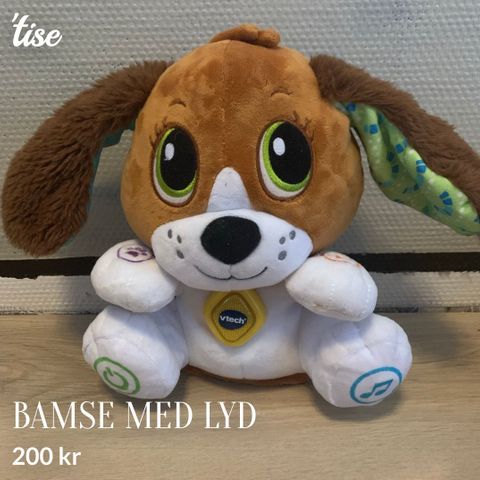 Bamse med lyd