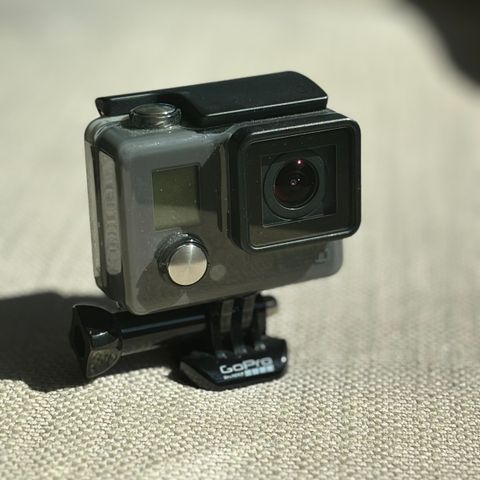 GoPro Hero med utstyr