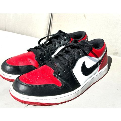 AIR JORDAN 1’S BRED LOW