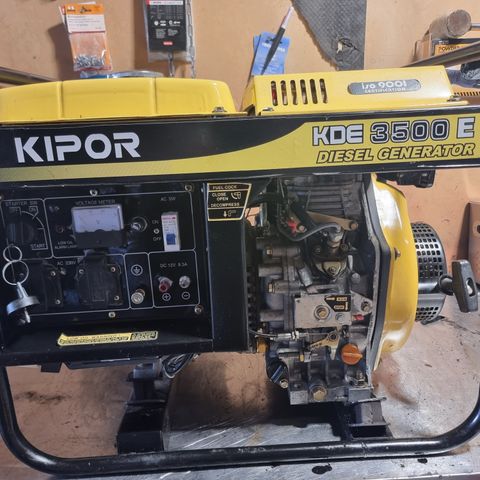 Kipor  KDE 3500 E Diesel aggregat