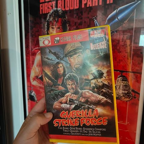 Guerilla Strike Force (Maharlika) 1987 VHS Utleiefilm Big Box Norsk Tekst