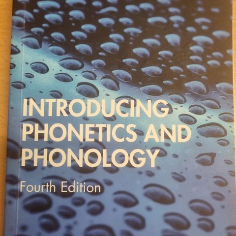 Introducing phonetics and phonology