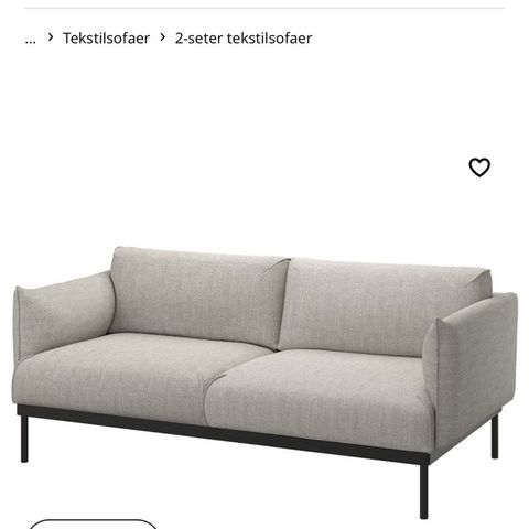 Applaryd 2-seter sofa (6mndr gammel)