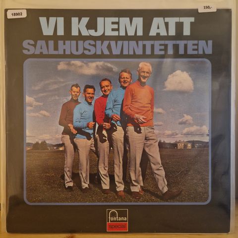 18902 Salhuskvintetten - Vi Kjem Att - LP