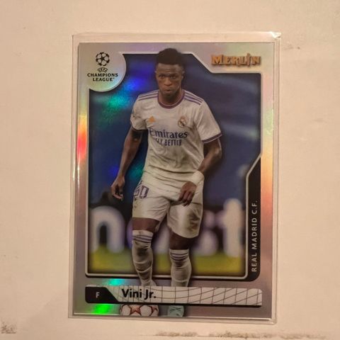 Vini JR refractor fotballkort