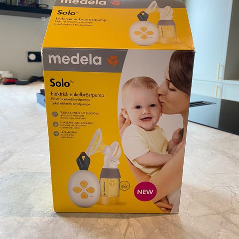 Medela Solo Brystpumpe (nesten ubrukt)