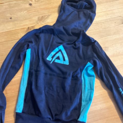 Aclima warmwool hoodie merinoull genser str 100