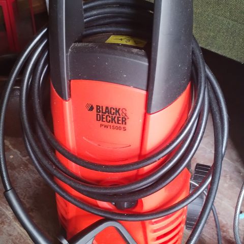 Black and decker høytrykkspyler