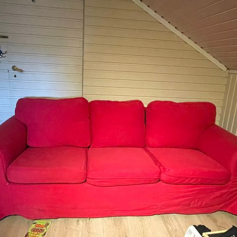 IKEA sofa ektorp 3 seter med 3 trekkene