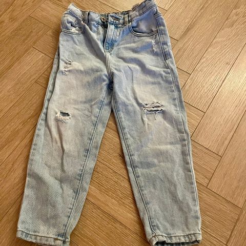 Klespakke jeans, kjole, skjorter mm til jente str 116