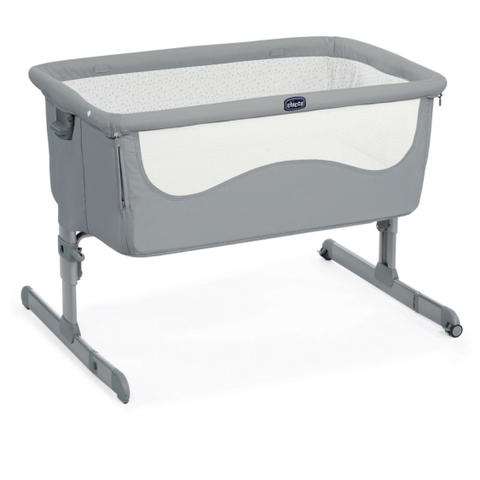 Chicco Next2Me Bedside Crib, Pearl Grey