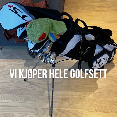 Vi Kjøper Hele Golfsett