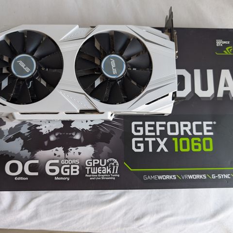 Asus GeForce GTX 1060 6GB OC