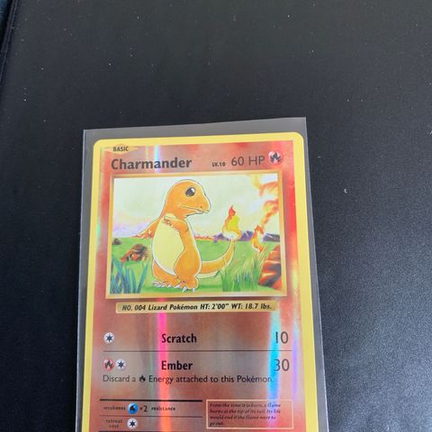 Reverse holo charmander