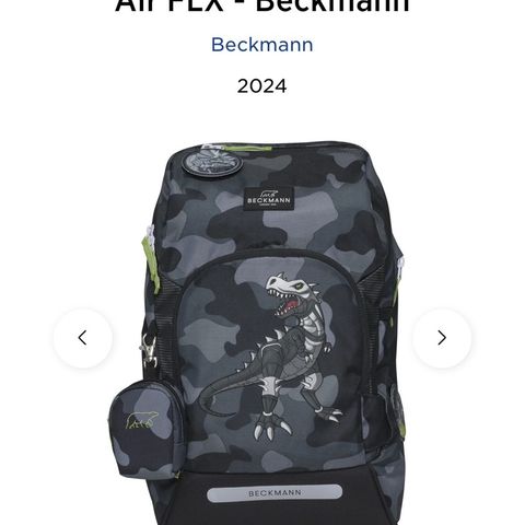 Beckmann Active Air FLX skolesekk og penal