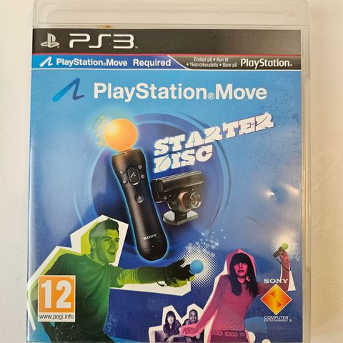 PS3 Playstation Move Starter Disc