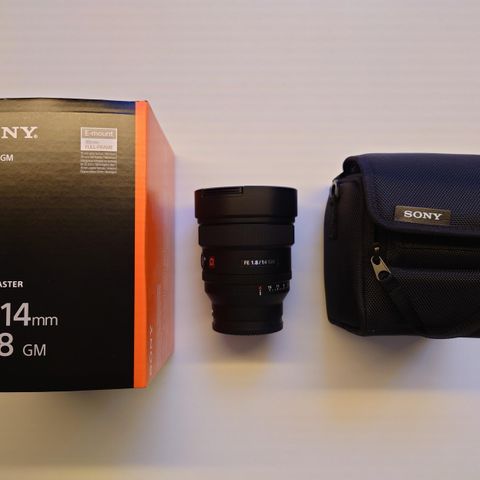 Sony FE 14mm f/1.8 GM E-Mount Fullformat