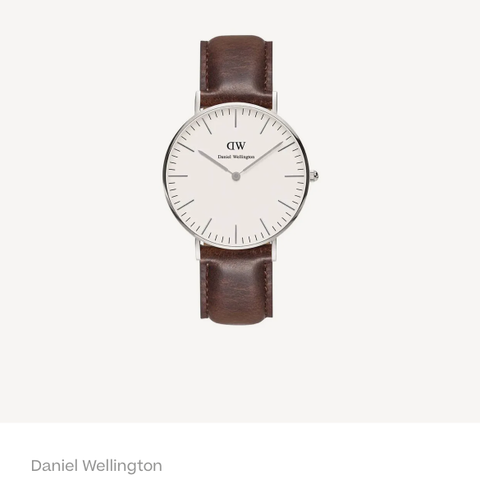 Klokke dame (Daniel Wellington)