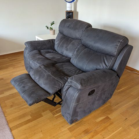 2-seter recliner sofa fra Cheers