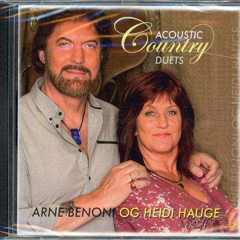 ARNE BENONI OG HEIDI HAUGE - ACOUSTIC COUNTRY DUETS NY - forseglet ebmalasje