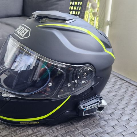 SHOEI GT AIR 2 str M 56-58 og Cardo packtalk Bold