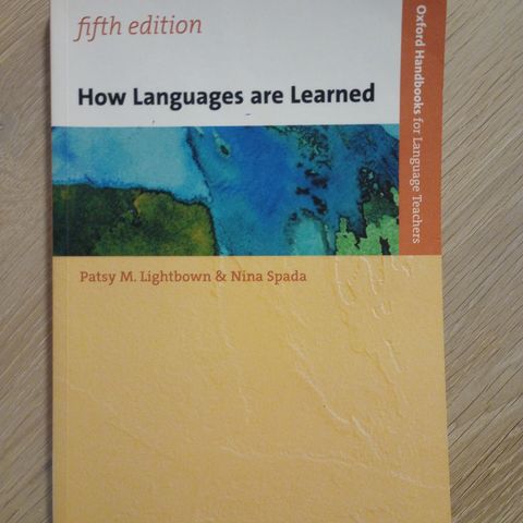 How languages are learned