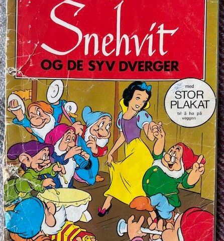 Tegneserie, SNEHVIT, år 1973