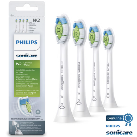 Philips Sonicare W2 Optimal White 4-pack