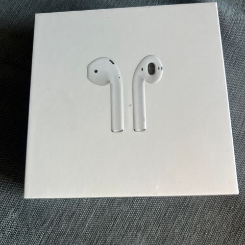 Uåpnede og nye Apple air pods