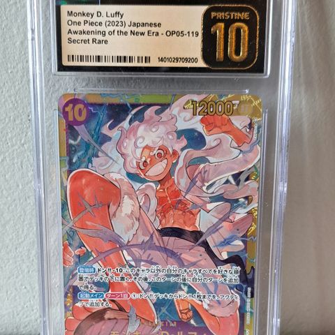 Monkey D. Luffy - OP05-119 - CGC 10 Pristine