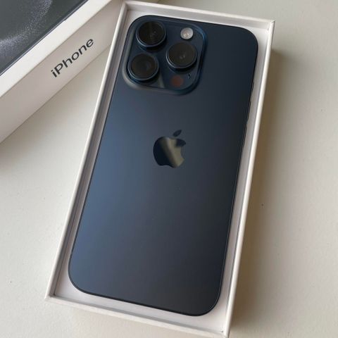 Iphone 15 Pro 128GB // par uker gammel