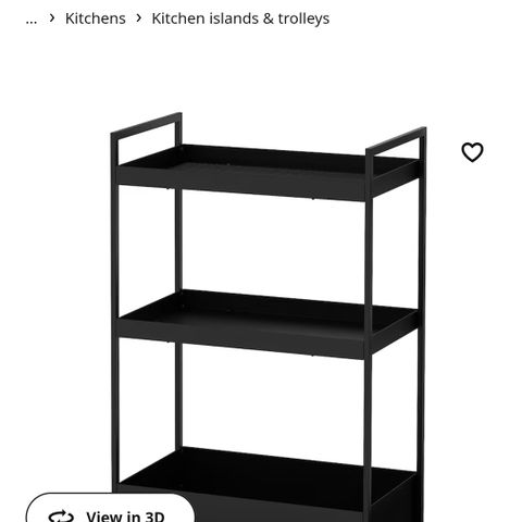 NISSAFORS trolley (reservert)