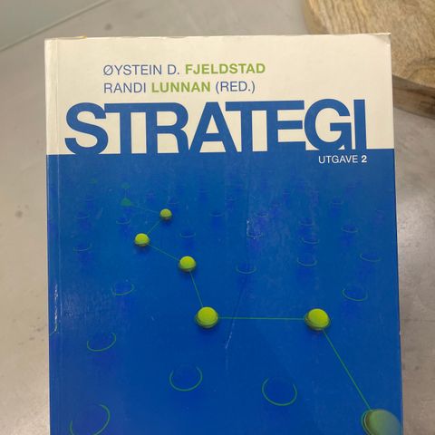 Strategi og Organisasjonsteori lærebøker, BI