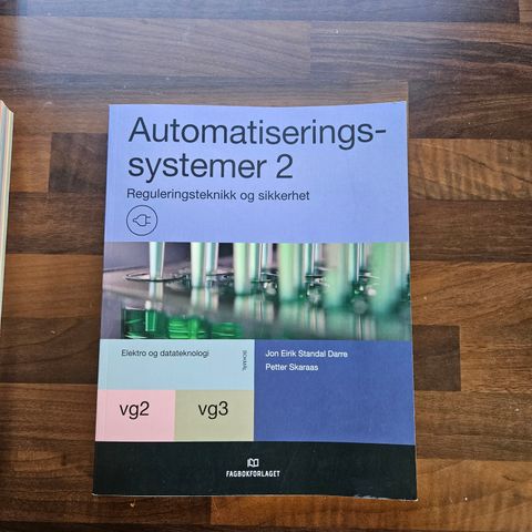 Automatiseringssystem 2 - reguleringsteknikk og sikkerhet, vg2 og vg3