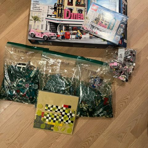 Lego Diner utgått sett 1260