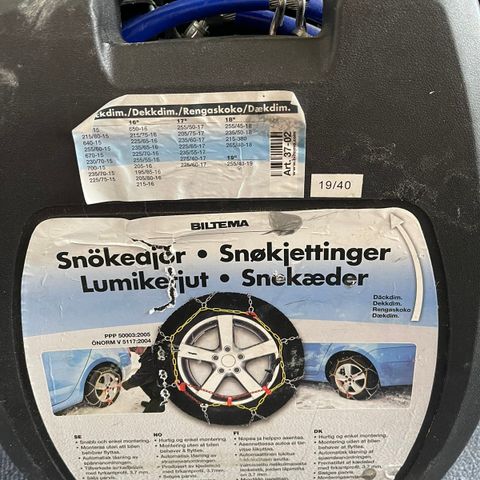 Snøkjetting