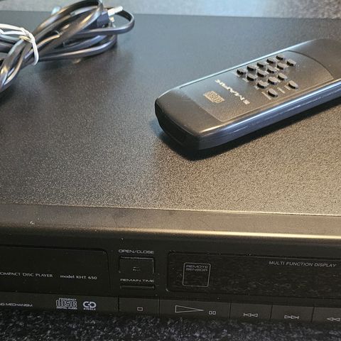 VINTAGE HIFI - Mark KHT 650 CD-spiller med fjernkontroll