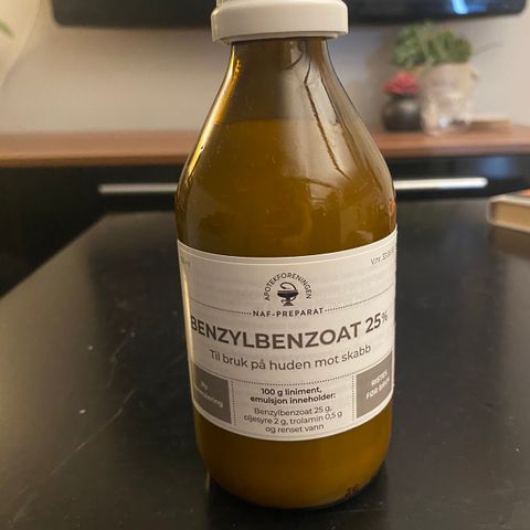 Benzylbenzoat 25% 250ml