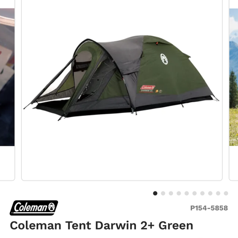 Coleman Darwin Plus 2 kuppeltelt