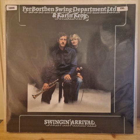 18906 Per Borthen Swing Department Ltd. & Karin Krog - Swingin' Arrival - LP