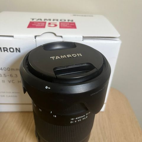 Tamron 18-400mm til Canon