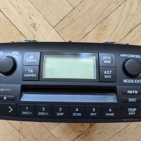 Toyota Corolla radio 2002-2004 W58802