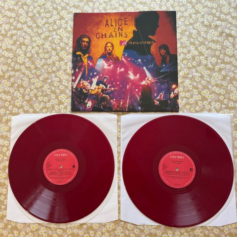 Alice In Chains - MTV Unplugged på rød vinyl