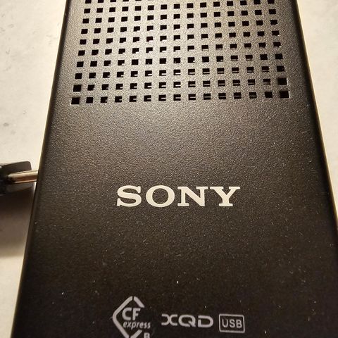 Sony MRW-G1 kortleser for XQD og CFexpress